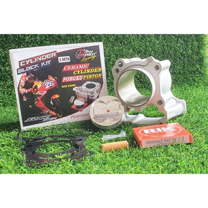 BLOK BORE UP HONDA SONIC / SUPRA GTR / NEW CBR 150R / NEW CB 150R SIZE 62M, 63MM & 65MM KERAMIK