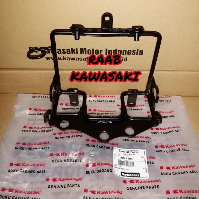 Braket Head Lamp Batok Lampu Depan Klx 150 S L Original Kawasaki