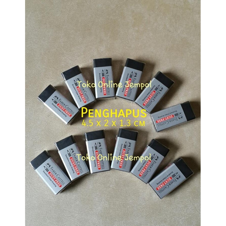 

ATK0259FC MEDIUM Hitam Penghapus Faber 187171 pencil eraser pensil