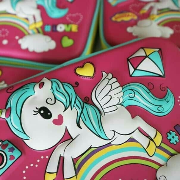 

PENCIL CASE TEMPAT PENSIL SANWA SMIGGLE HARDTOP MOTIF TIMBUL 3D