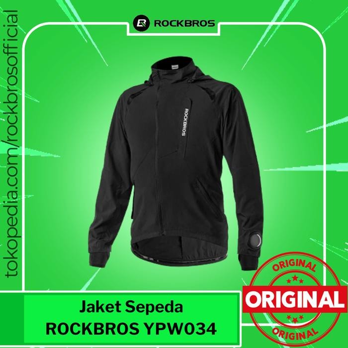 Terlaris Jaket Sepeda Rockbros Ypw034 Jacket Raincoat Parasut Olahraga Anti Air
