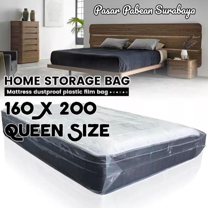 King Koil Latexs - Plastik Khusus Bungkus Kasur Ukuran 160 X 200 Queen Bed Nomer 2 Putih