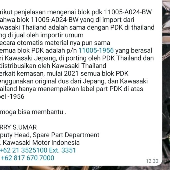 Gercep Blok Gold Pdk Bw Head Pdk Set Piston Kit Ninja R Rr Ss Original Terlariss 