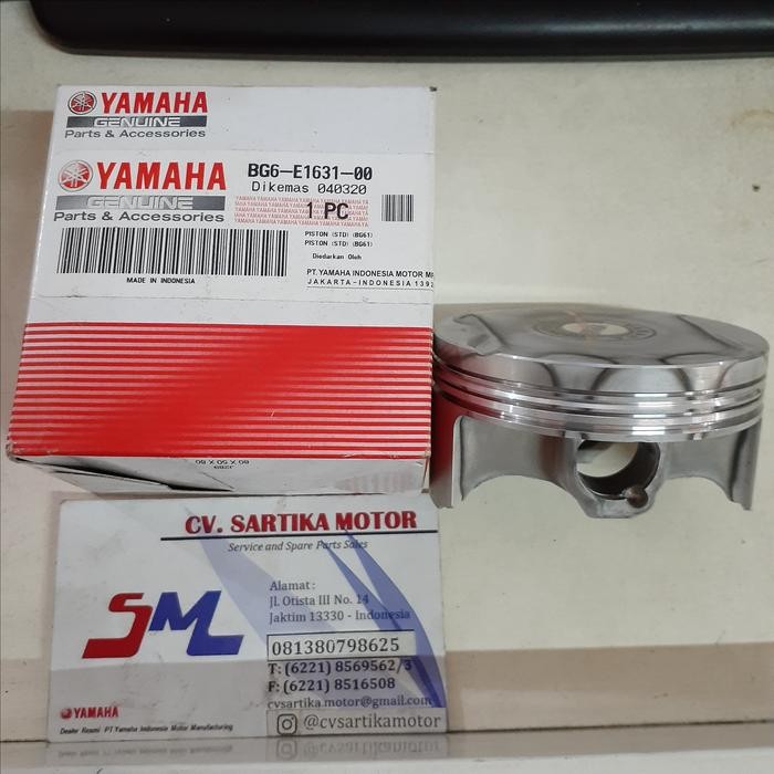 Terhemat Piston Std Xmax Bg6-E1631-00 Terlariss 