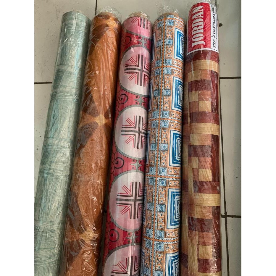 Rds - Karpet Lantai Pvc Roll Karpet Plastik Karpet Rollan Karpet Meteran Taplak Meja(1 Roll)