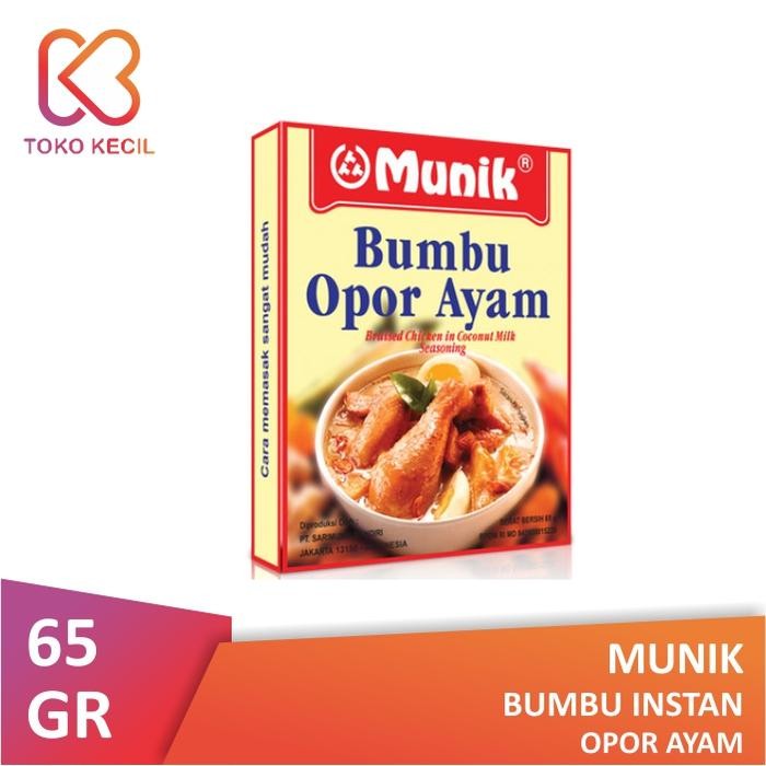 

Stok Baru Munik Bumbu Opor Ayam 65gr