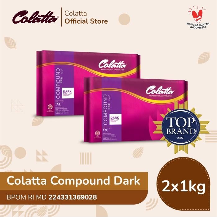 

Pilihan- Bundling Colatta Compound Chocolate Dark - Coklat Batang 1Kg - Isi 2