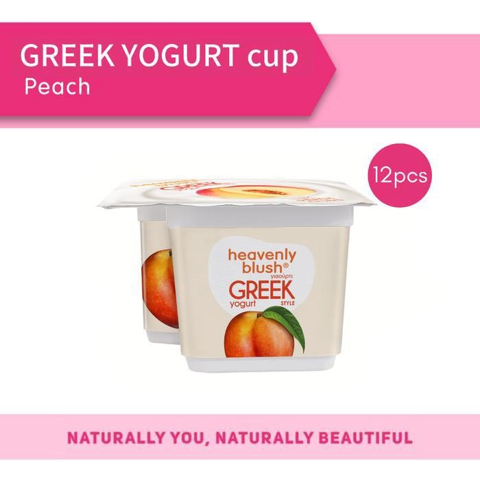 

Pilihan- Yogurt Heavenly Blush Greek Cup Peach [100Gr X 12 Pcs]