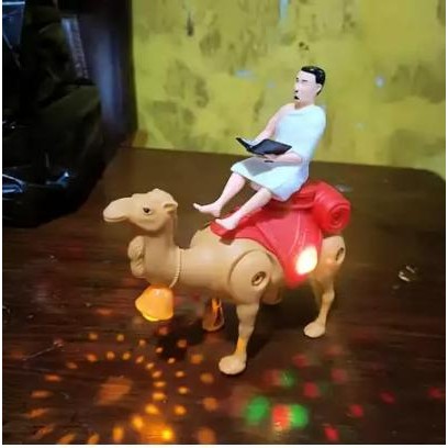 Dessert Camel Jumbo Mainan Unta Arab Ngaji Besar - Mainan Unta Anak