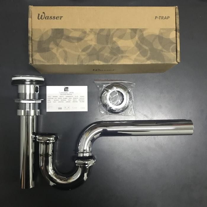 DISKON Sifon Afur Pencet Wasser BTW002-306 / Sifon Wastafel
