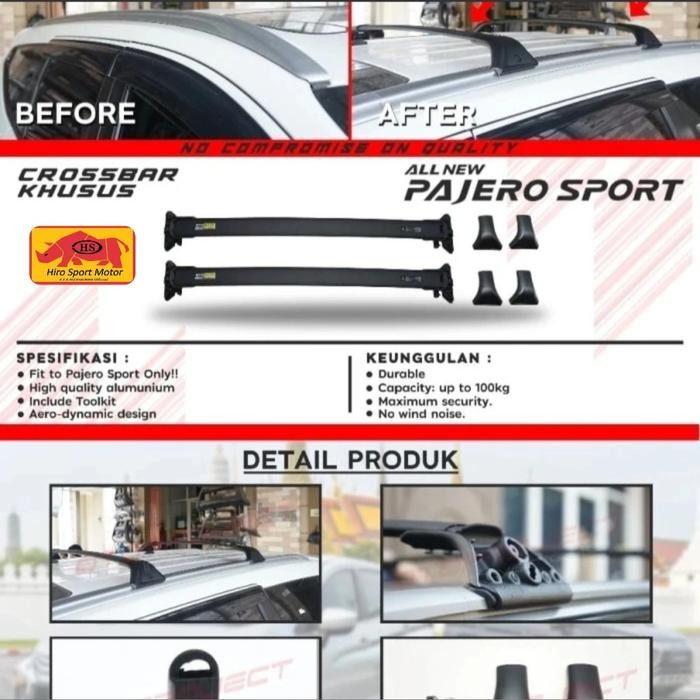 Cross Bar Pajero Sport Model Lexus Original