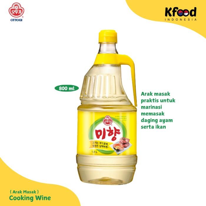 

DISKON Kfoodind - Ottogi Cooking Wine 1800L READY STOCK