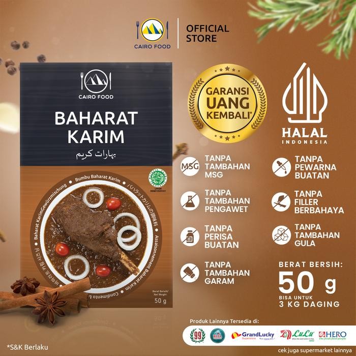 

SIAPKIRIM Bumbu Baharat Karim - Co Food READY STOCK