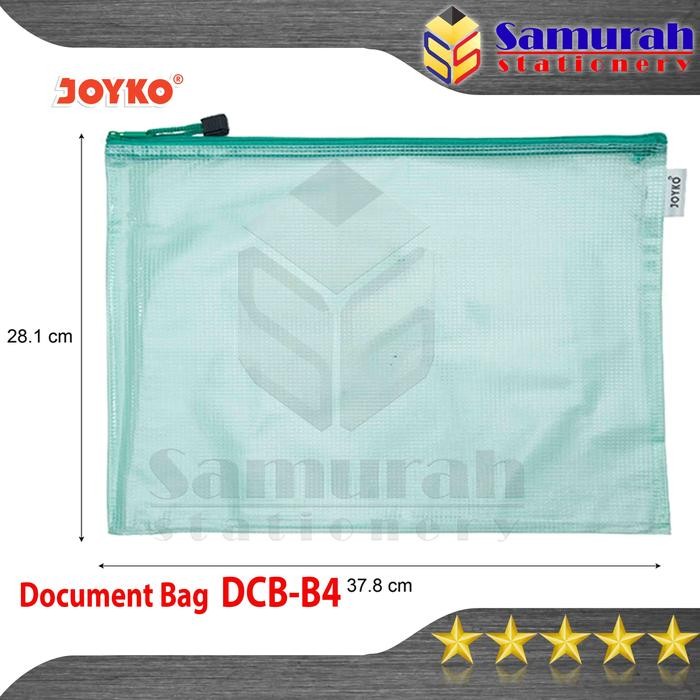 

New Document Bag Zipper DCB-33 Ukuran B4 / Tas Dokumen Seleting Plastik DCB 33 Besar