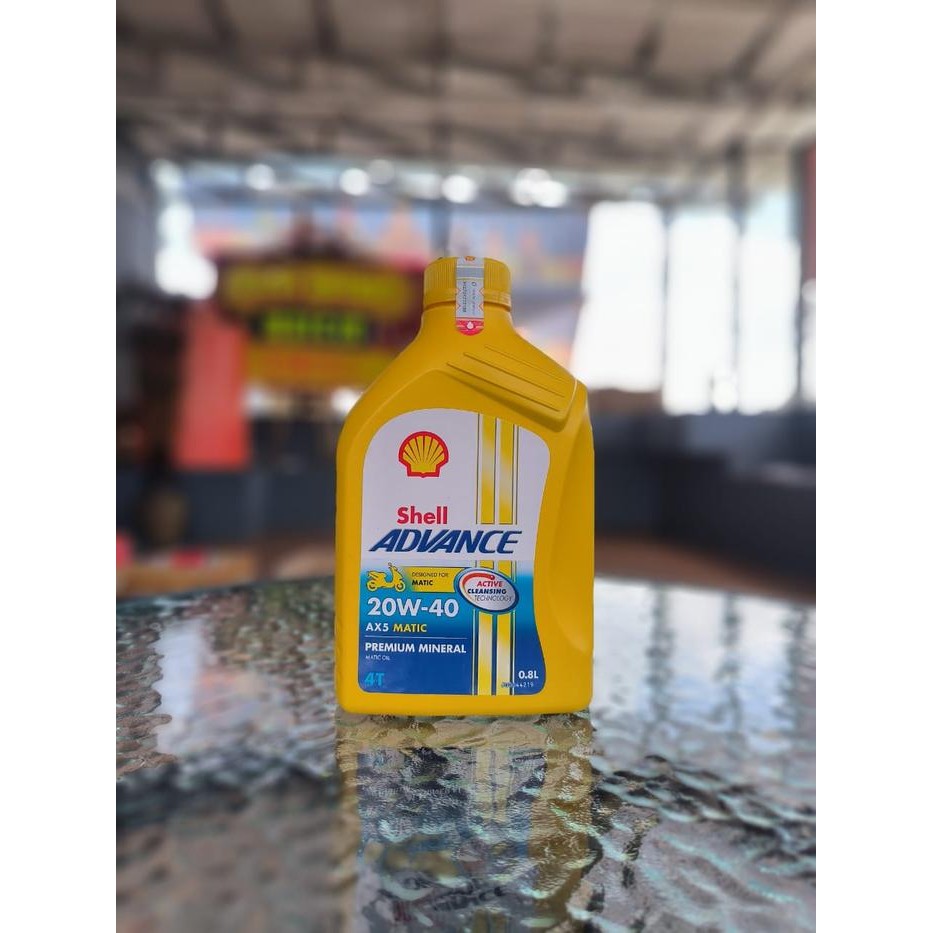 Pilihan- Oli Shell Matic Ax5 20W-40 800Ml Oli Motor Matic Honda Yamaha