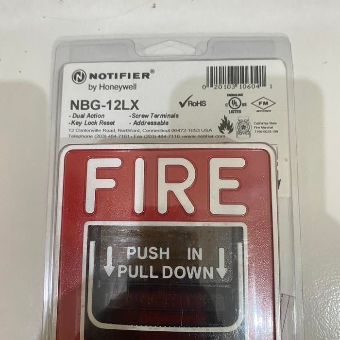 NBG-12LX NOTIFIER PULL DOWN ORIGINAL TERMURAH
