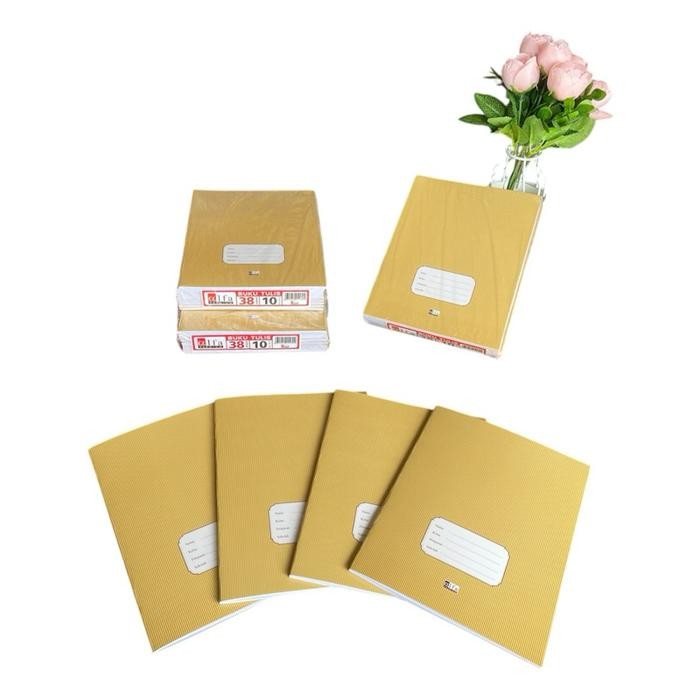 

New Buku tulis 38 Lembar alfa 1 Pack 10 pcs