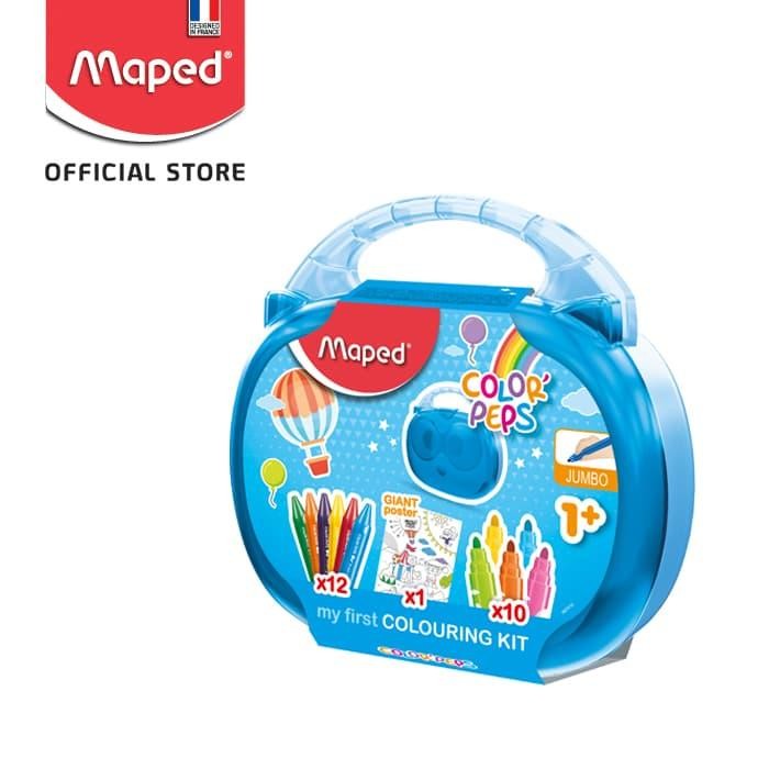 

Maped Spidol dan Crayon Warna Early Age Full Coloring - Plastic Box