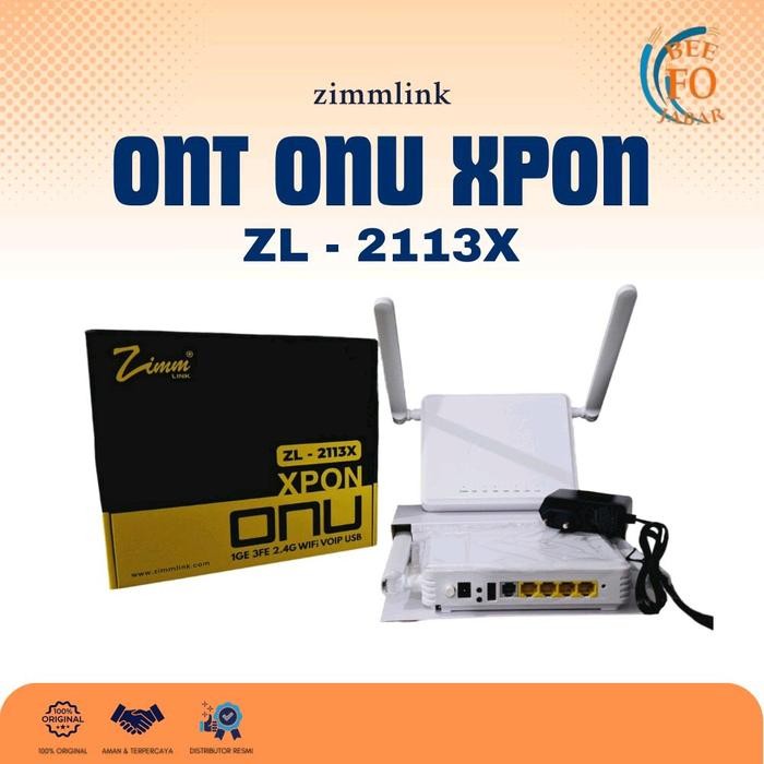ONT ONU XPON ZL-2113X ZIMMLINK