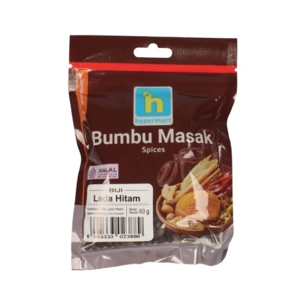 

HYPERMART BIJI LADA HITAM REFFIL 60 GR
