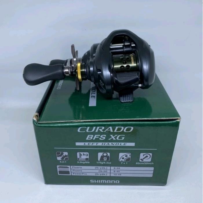 Shimano Curado BFS XG Left Handle (TERBAIK) (TERBARU) (TERMURAH)