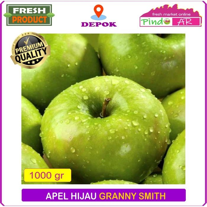 Pilihan- Apel Hijau Granny Smith Import