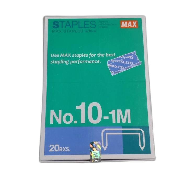 

Isi Staples Max No.10
