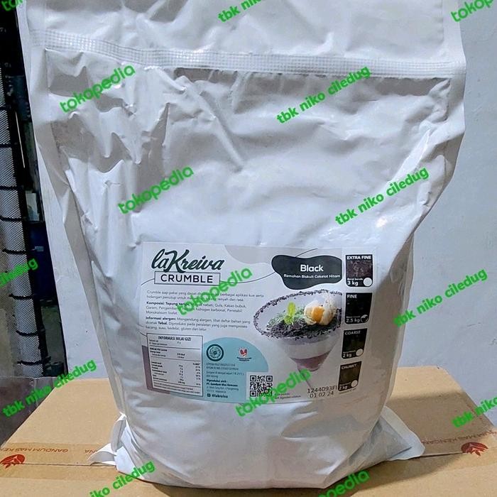 

Crumble LaKreiva 2.5 kg BLACK Khusus &