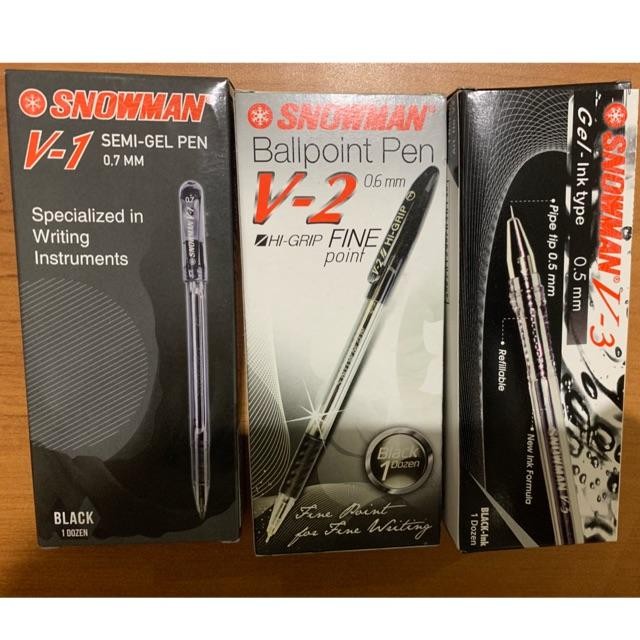 

OJ (12pcs) Bolpen Snowman V1 V2 V3 V5 V6 V7