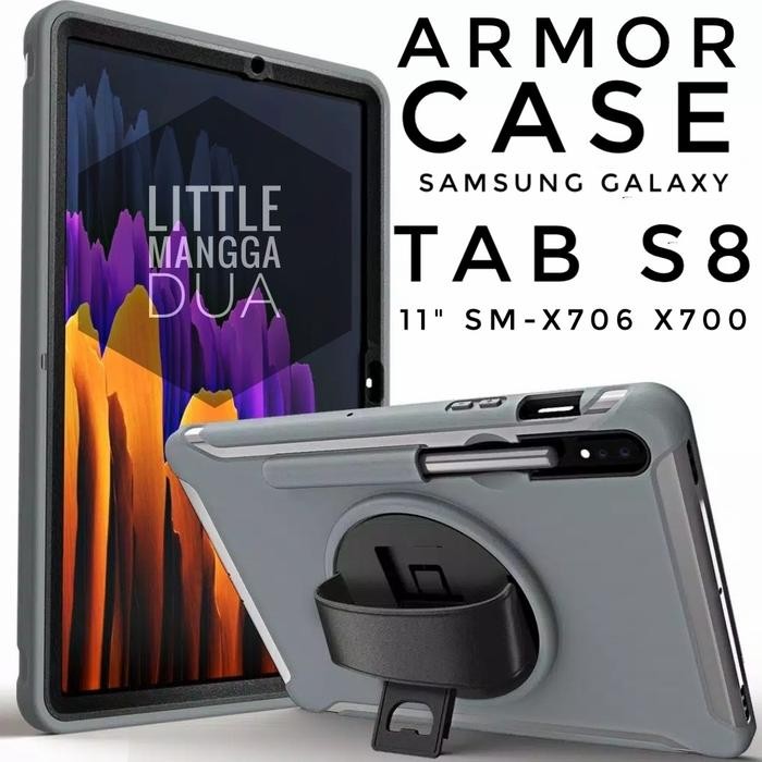NEW PRODUK CASE SAMSUNG GALAXY TAB S8 11" 2022 SM-X706 X700 ARMOR COVER CASING WITANI63