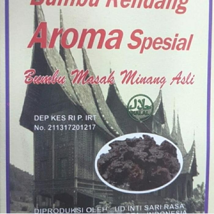 

Stok Baru Bumbu rendang/bumbu gulai/ bumbu aroma spesial 250gram Masakan