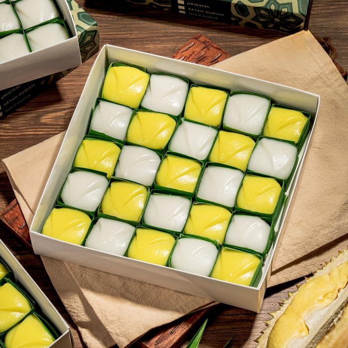 Kue Talam Thailand Mix - Talam Jagung & Ketan Durian