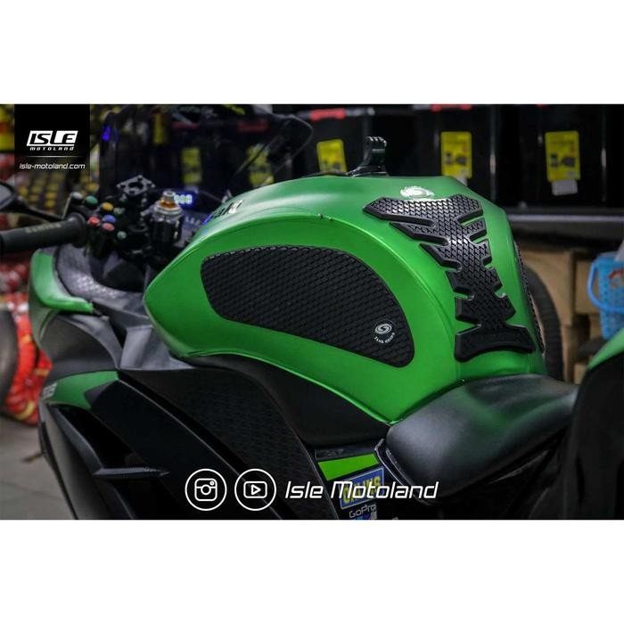 Tank Pad Samping Er6 Tankgrip Snake Skin