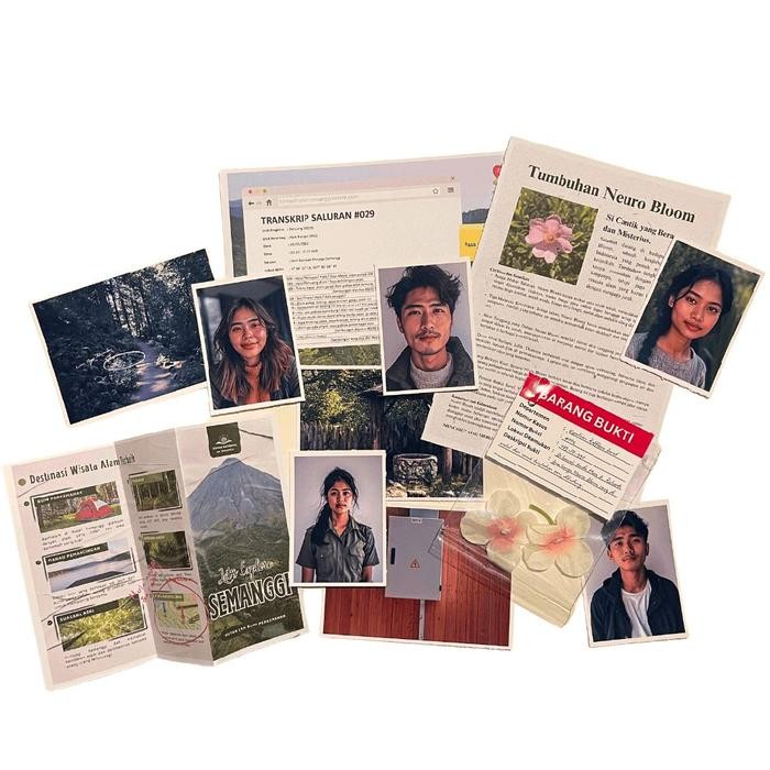 MJ [Case #002] Unsolved Case File Indonesia "Tragedi Hutan Semanggi" 3enang_Merah Game Board File