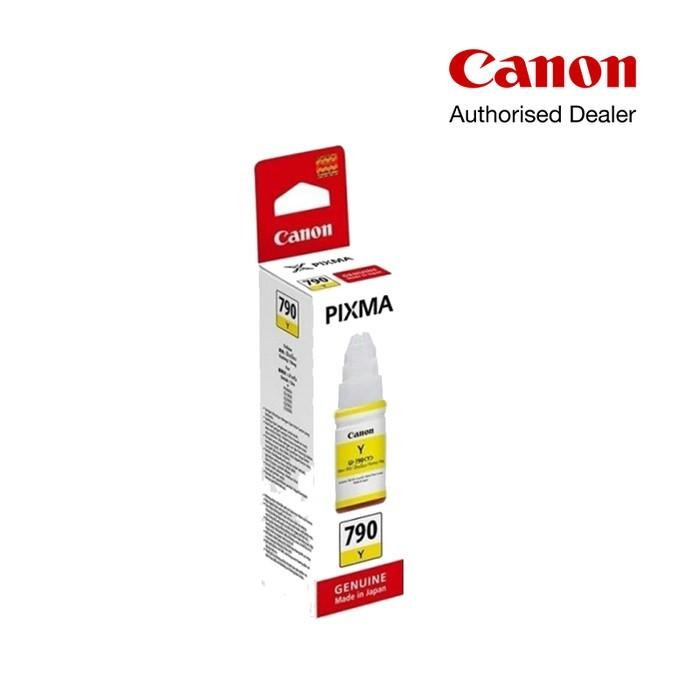 

CANON Tinta Printer GI 790 YELLOW Colour Warna Original Cartridge