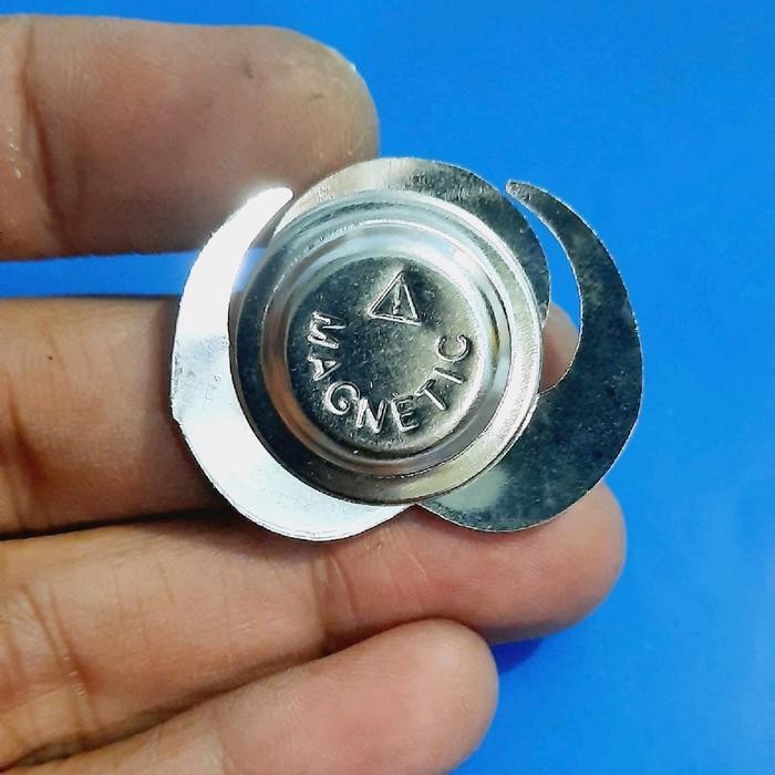 PIN KORPRI SILVER MODEL PREMIUM MAGNET - LENCANA KORPRI SILVER