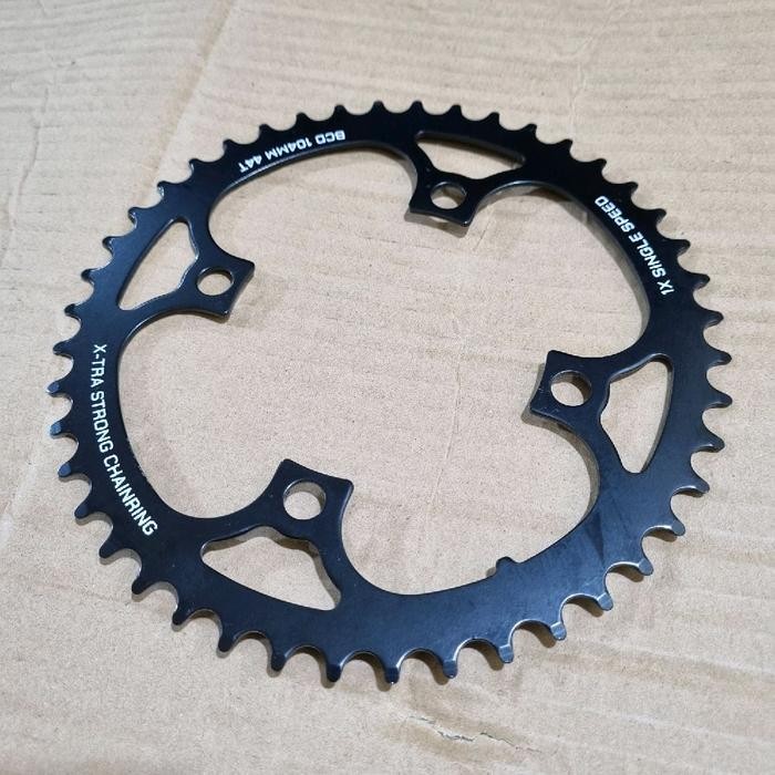 CHAIN RING SINGLE SPEED 44T BCD 104 BMX FIXIE MTB SINGLE CRANK