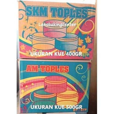 Toples Kue KM Toples Bulat Kue Kering Toples Kue Kering KM