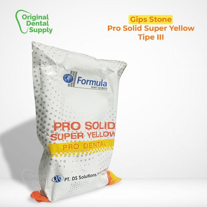 Terlaris dental Gips Stone Kuning Moldano Type lll+ Dental stone Tipe 3+ SALE