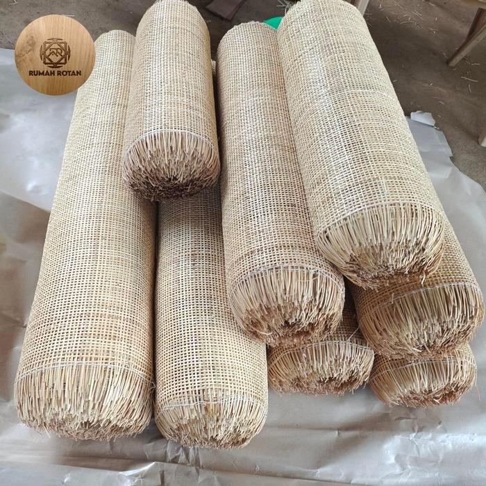 Anyaman Rotan Motif Square Roll Terlaris