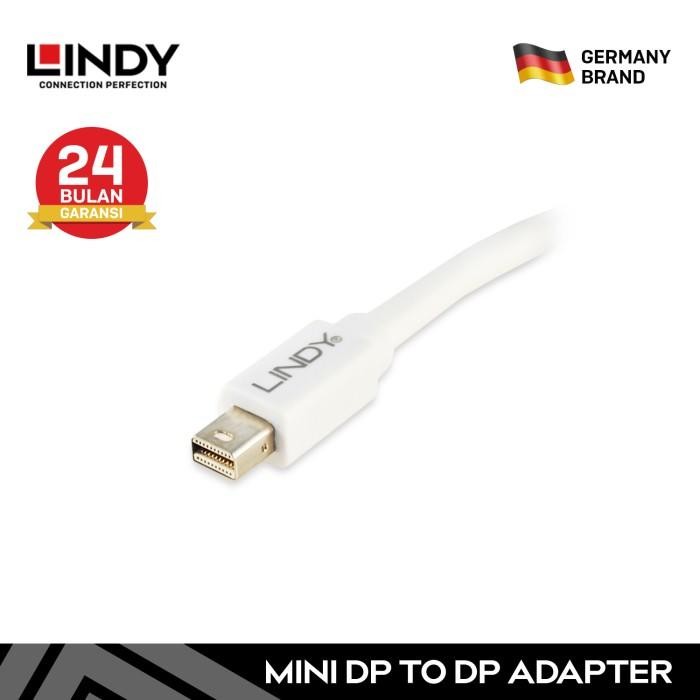 qez7- Lindy 20Cm Mini Displayport Dp Male To Display Port Adapter Cable