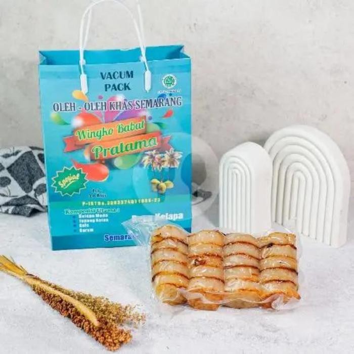 instanChatsaja- Wingko Babat Pratama Asli Semarang Kue Lembut Enak Legit Isi 20 Pcs