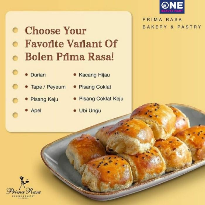 r05n- Kue Pisang Bolen Molen Keju Duren Durian Primarasa Brownies Prima Rasa