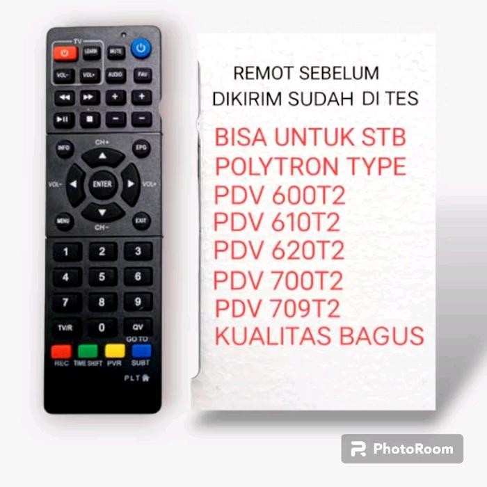 New Remote Set top box polytron