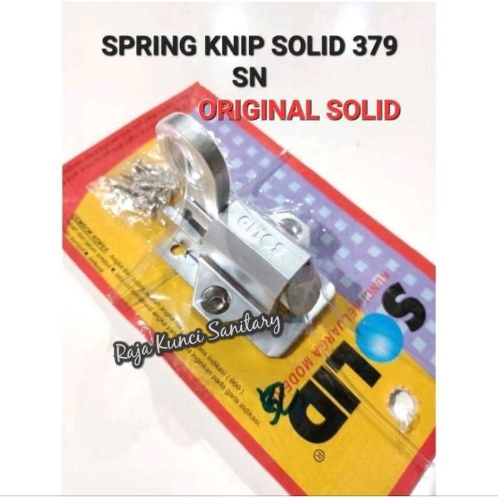 Terlaris Kunci Jendela SOLID / Grendel Kodok / Spring Knip SOLID 379 SALE