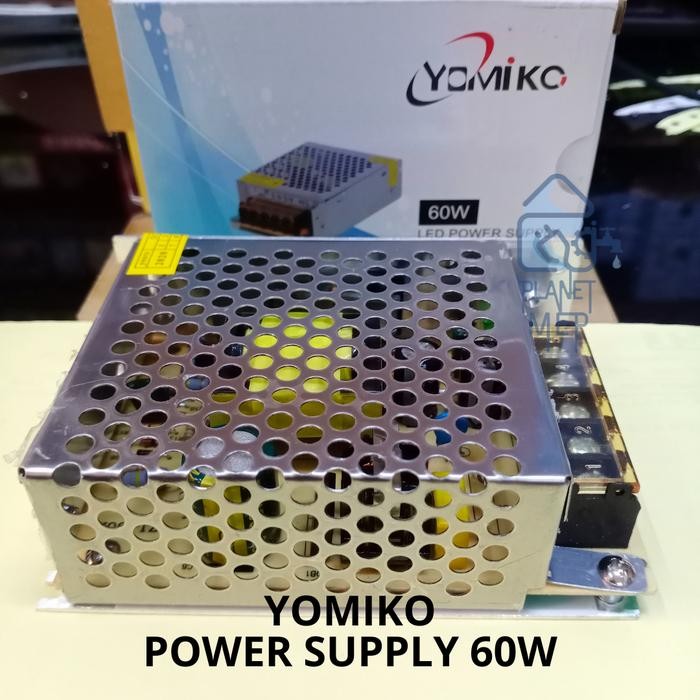 Produk Unggulan] YOMIKO POWER SUPPY / POWER SUPPLY DC 12 V 5 A 60 W