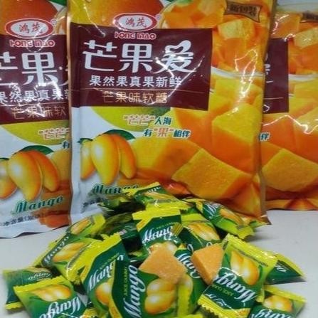 Hong Mao Permen Jelly Lunak Rasa Mangga 300Gr /Manggo Yupi Gummy Jeli