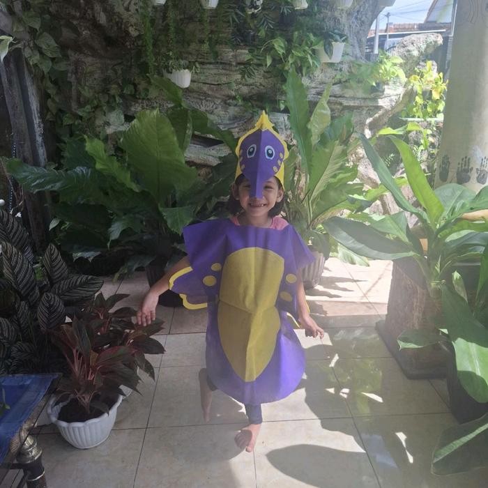 BERKUALITAS Kostum hewan laut anak paud, TK, SD Fashion