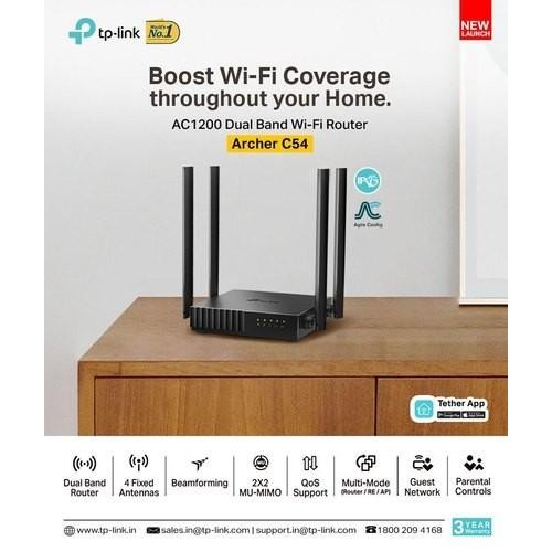 Tp-Link Archer C54 AC1200 Dual-Band Wi-Fi Router TpLink Archer C 54