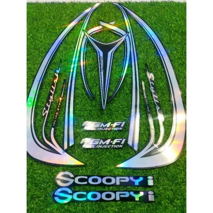 STRIPING HOLOGRAM SCOOPY FI 2013-2014-2015-2016